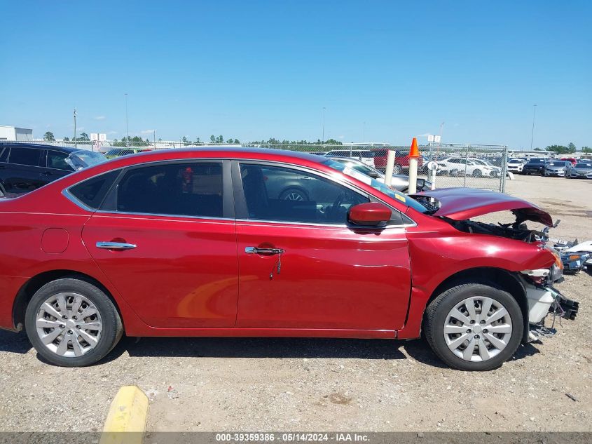 2015 Nissan Sentra Fe+ S/S/Sl/Sr/Sv VIN: 3N1AB7AP6FL656835 Lot: 39359386