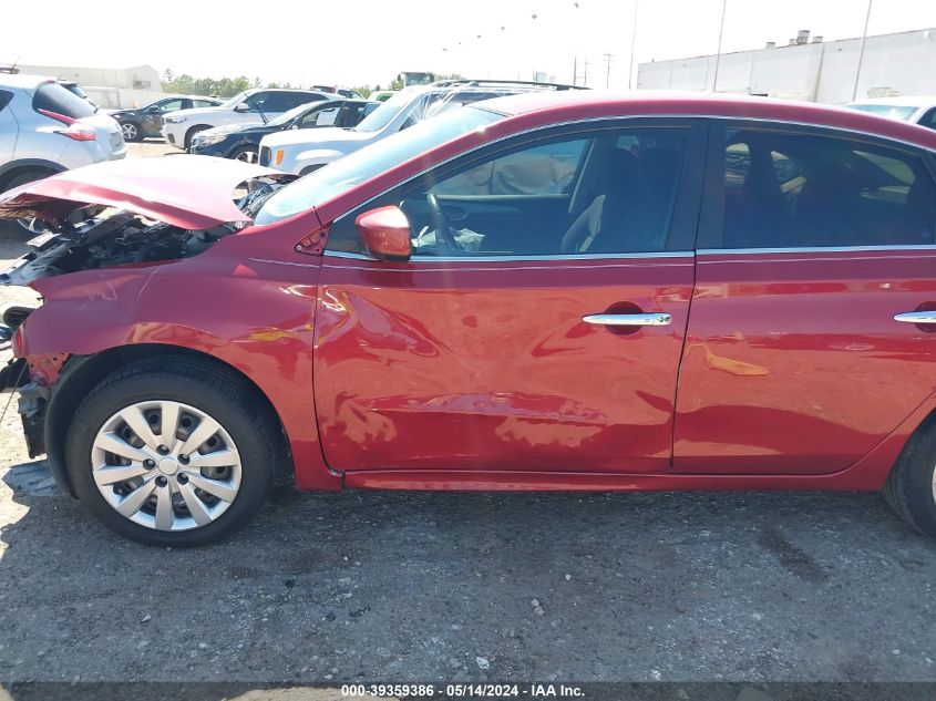 2015 Nissan Sentra Fe+ S/S/Sl/Sr/Sv VIN: 3N1AB7AP6FL656835 Lot: 39359386