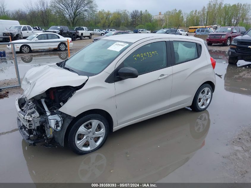 2020 Chevrolet Spark Fwd Ls Automatic VIN: KL8CB6SA6LC404223 Lot: 39359393