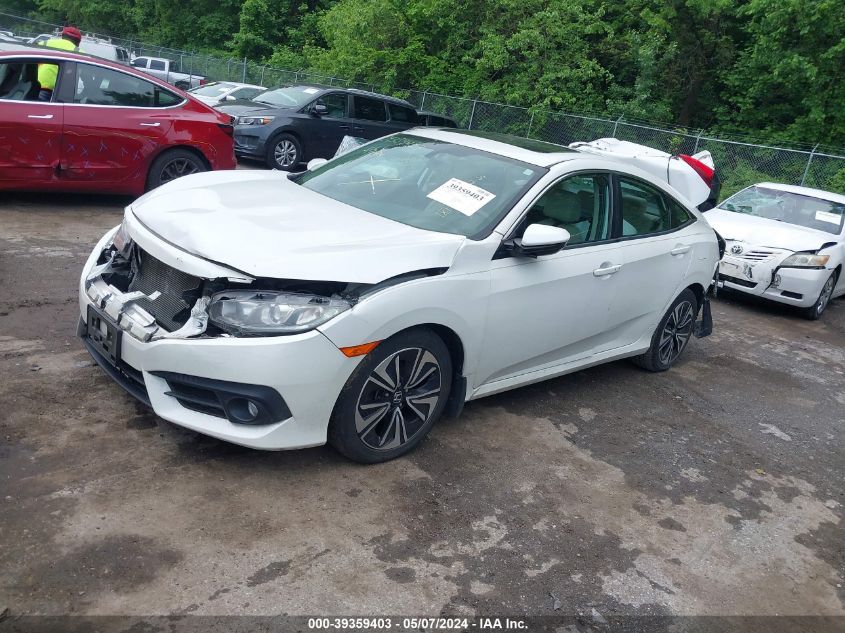 2017 Honda Civic Ex-L VIN: 2HGFC1F75HH650642 Lot: 39359403