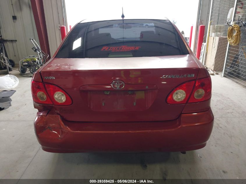 2006 Toyota Corolla Le VIN: 1NXBR32E26Z740395 Lot: 39359425