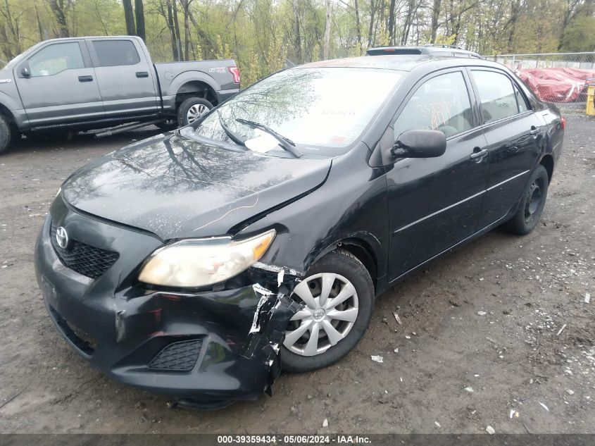 2010 Toyota Corolla Le VIN: 1NXBU4EE9AZ377831 Lot: 39359434