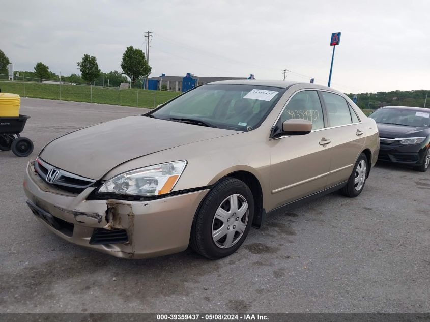 3HGCM56477G705135 2007 Honda Accord 2.4 Lx