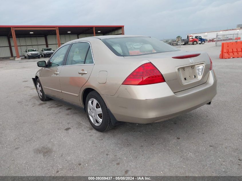 3HGCM56477G705135 2007 Honda Accord 2.4 Lx