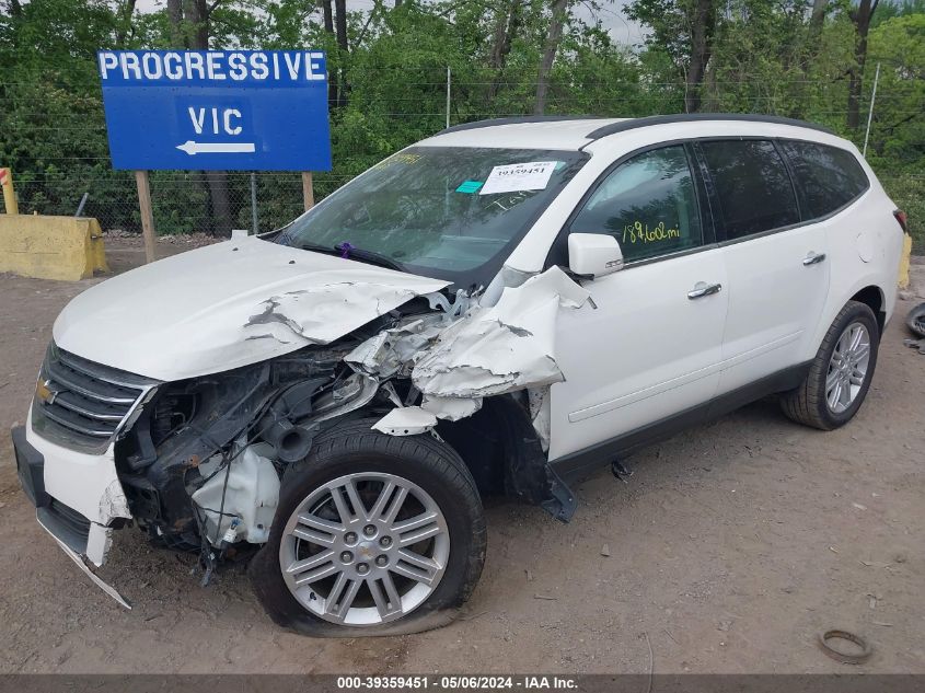 2015 Chevrolet Traverse 1Lt VIN: 1GNKVGKD9FJ256151 Lot: 39359451