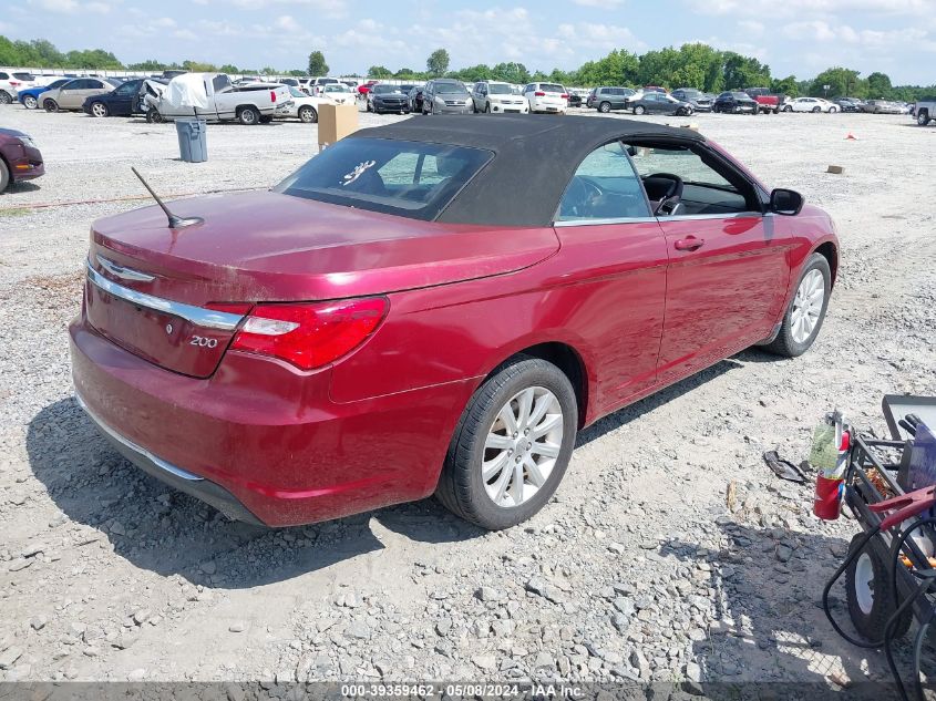 2014 Chrysler 200 Touring VIN: 1C3BCBEG4EN151973 Lot: 39359462