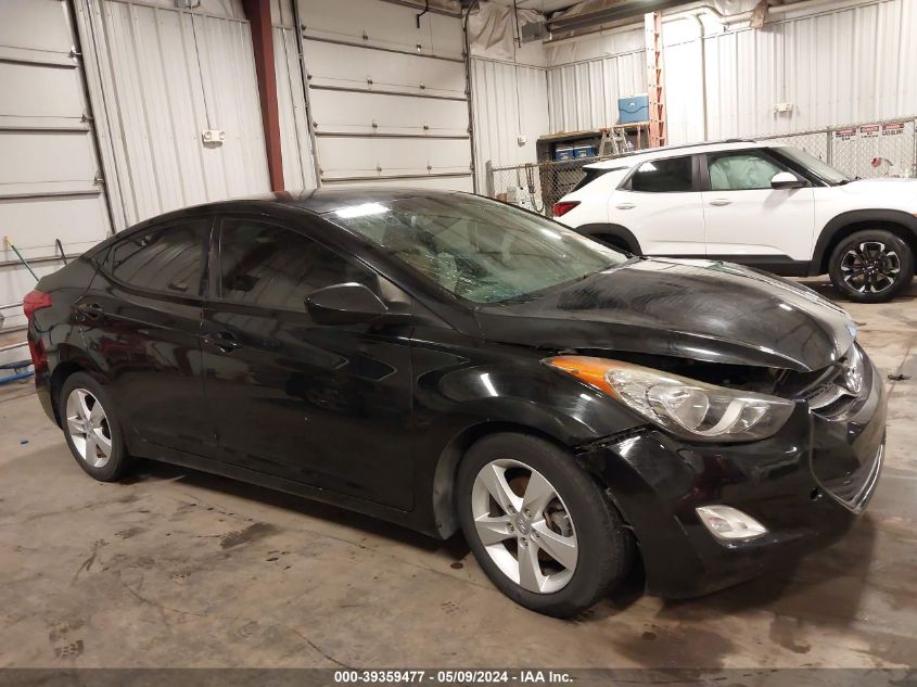 2013 Hyundai Elantra Gls VIN: 5NPDH4AE0DH231498 Lot: 39359477