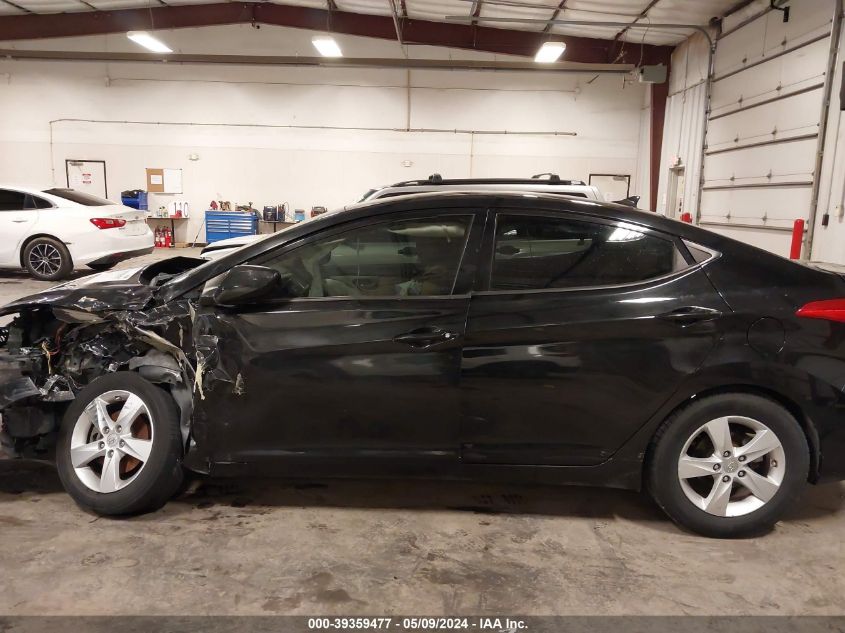 2013 Hyundai Elantra Gls VIN: 5NPDH4AE0DH231498 Lot: 39359477