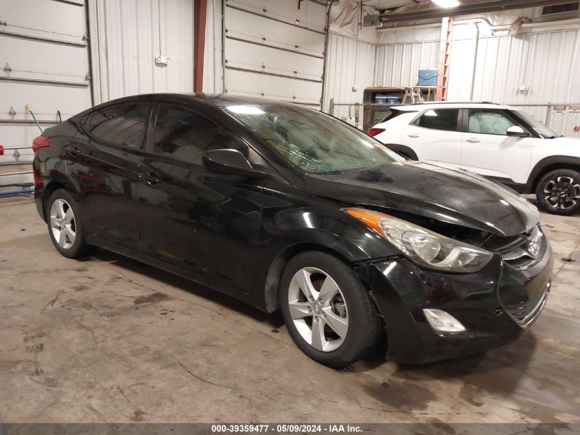 2013 Hyundai Elantra Gls VIN: 5NPDH4AE0DH231498 Lot: 39359477