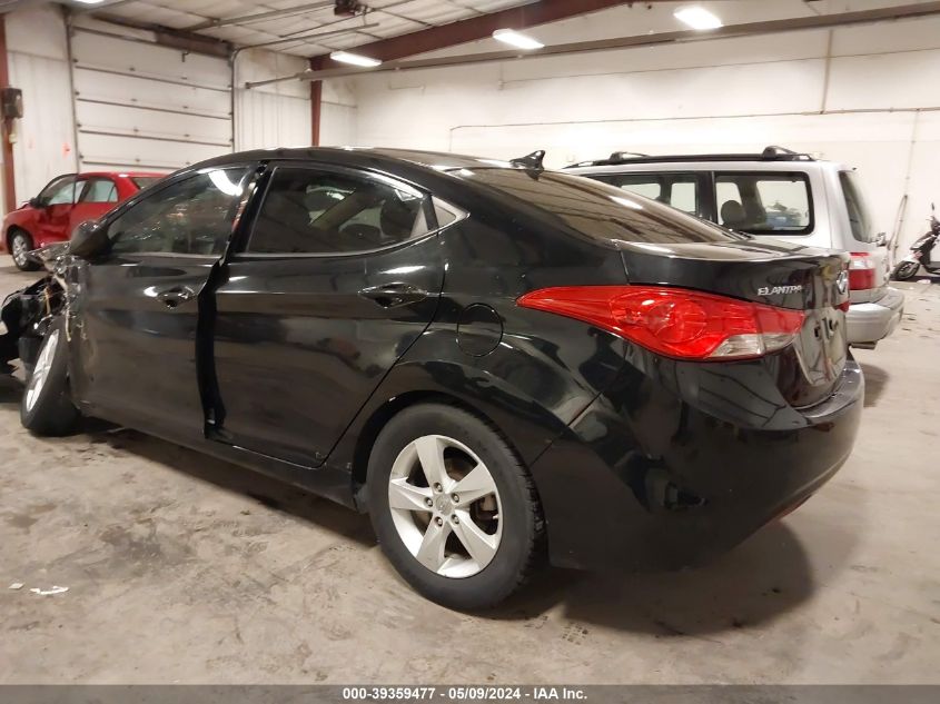 2013 Hyundai Elantra Gls VIN: 5NPDH4AE0DH231498 Lot: 39359477