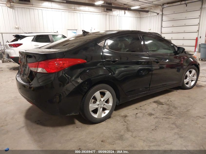 2013 Hyundai Elantra Gls VIN: 5NPDH4AE0DH231498 Lot: 39359477