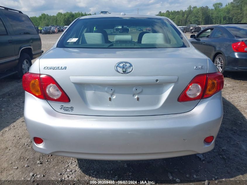 2009 Toyota Corolla Le/S/Xle VIN: JTDBL40E599052171 Lot: 39359480