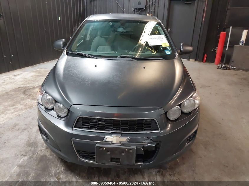 2014 Chevrolet Sonic Ls Auto VIN: 1G1JA6SG8E4156844 Lot: 39359484