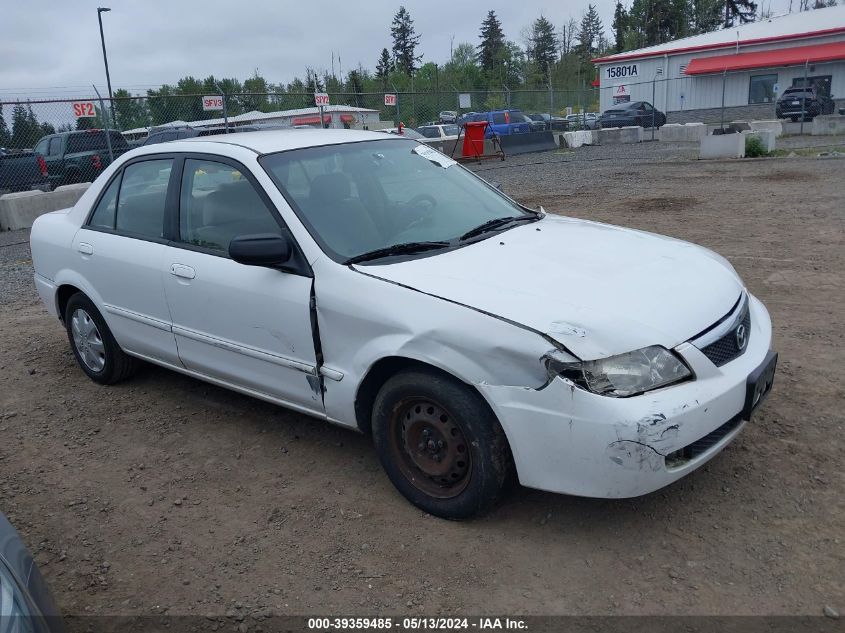 2001 Mazda Protege Dx/Lx VIN: JM1BJ222510468047 Lot: 39359485