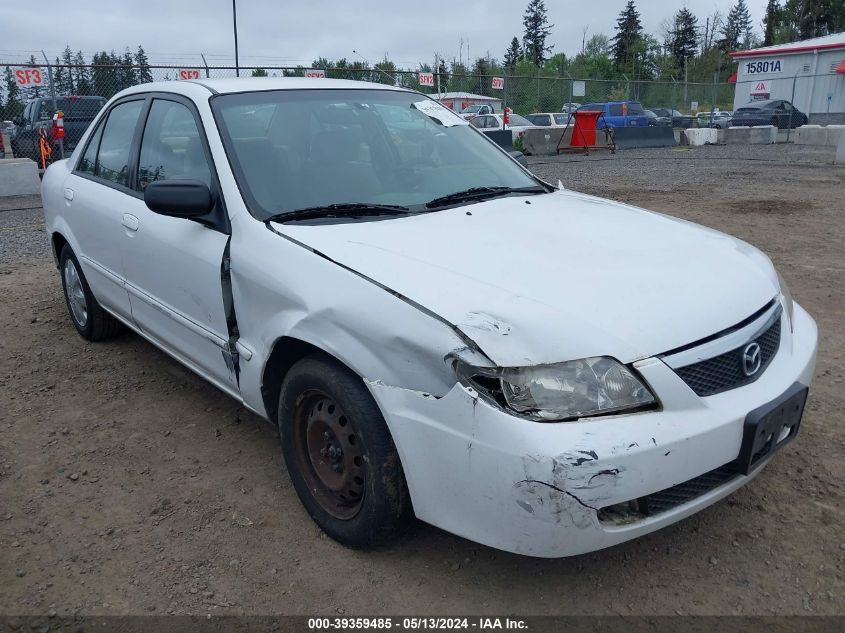 2001 Mazda Protege Dx/Lx VIN: JM1BJ222510468047 Lot: 39359485