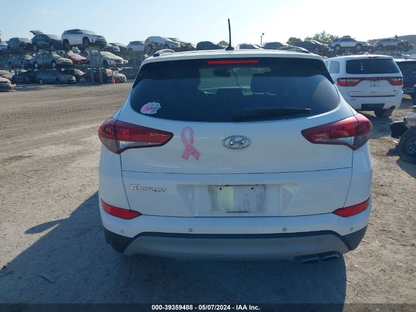 2017 Hyundai Tucson Value VIN: KM8J33A2XHU558614 Lot: 39359488