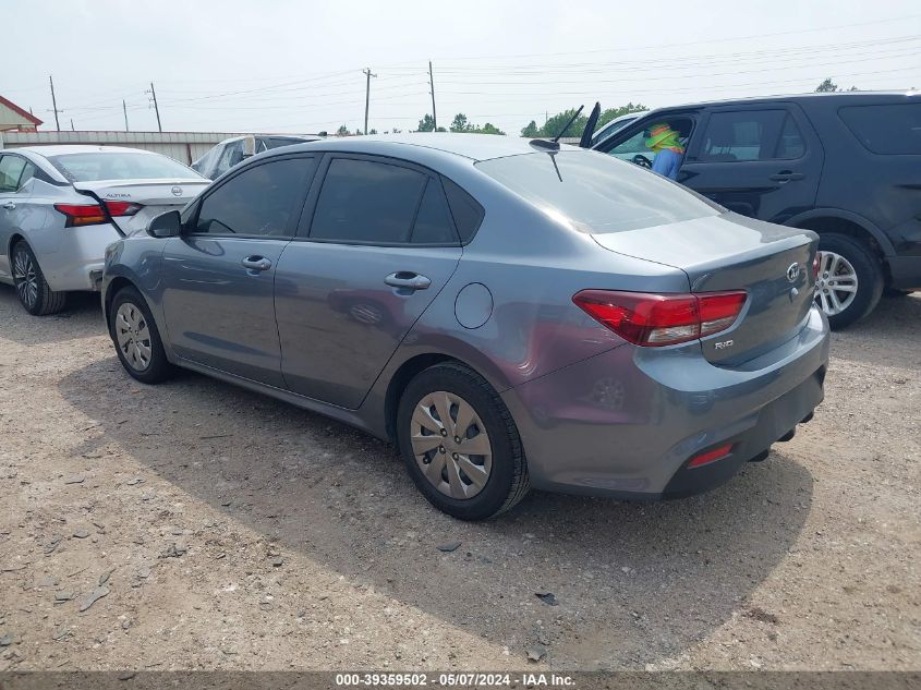 2019 Kia Rio S VIN: 3KPA24AB4KE243309 Lot: 39359502