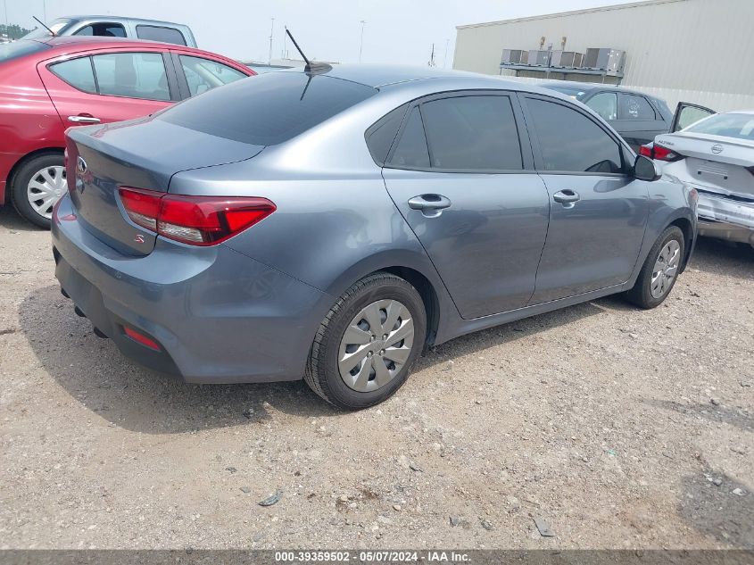 2019 Kia Rio S VIN: 3KPA24AB4KE243309 Lot: 39359502