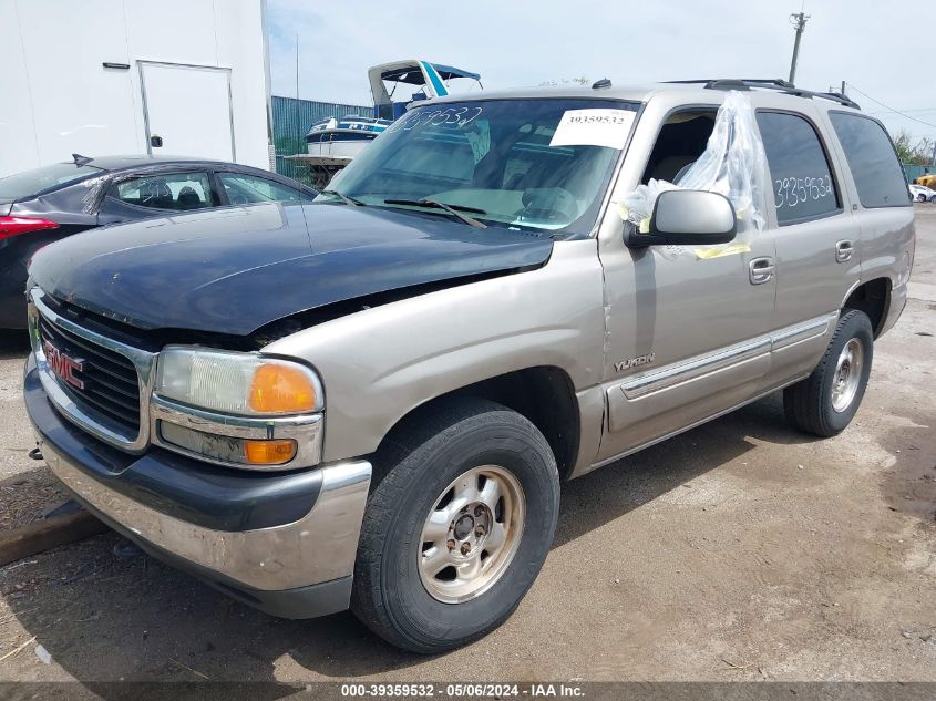 2002 GMC Yukon Slt VIN: 1GKEK13Z92J308334 Lot: 39359532