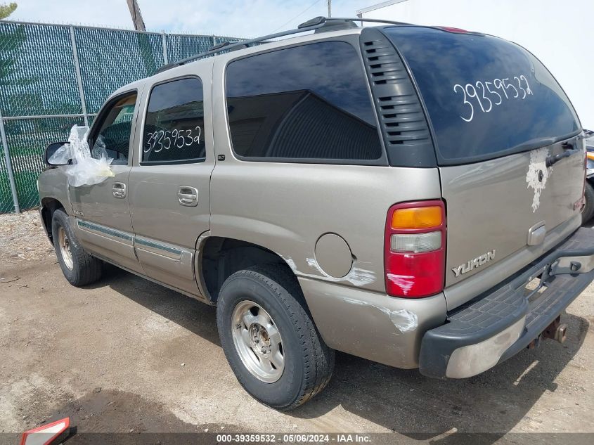 2002 GMC Yukon Slt VIN: 1GKEK13Z92J308334 Lot: 39359532