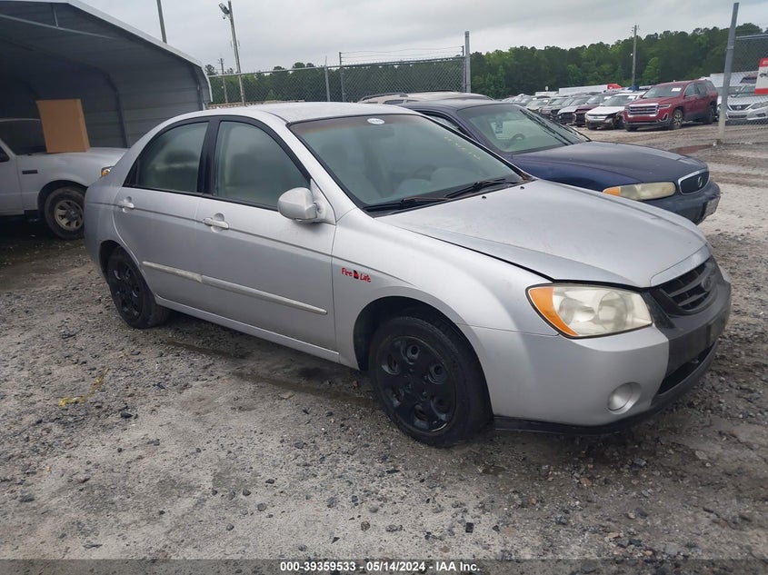 2004 Kia Spectra Ex/Lx VIN: KNAFE121245042442 Lot: 39359533