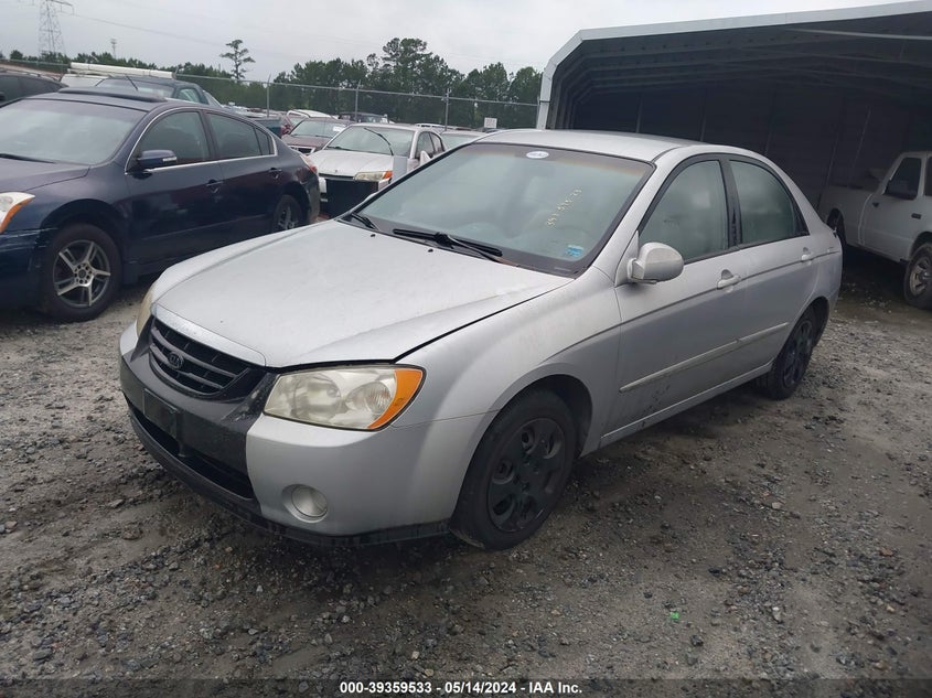 2004 Kia Spectra Ex/Lx VIN: KNAFE121245042442 Lot: 39359533