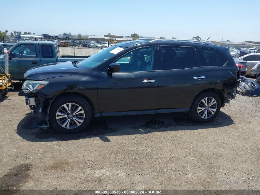 2018 Nissan Pathfinder Sv VIN: 5N1DR2MN1JC605679 Lot: 39359535