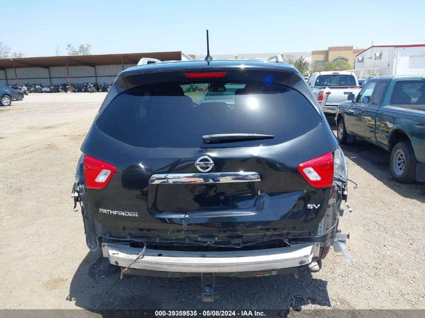 2018 Nissan Pathfinder Sv VIN: 5N1DR2MN1JC605679 Lot: 39359535