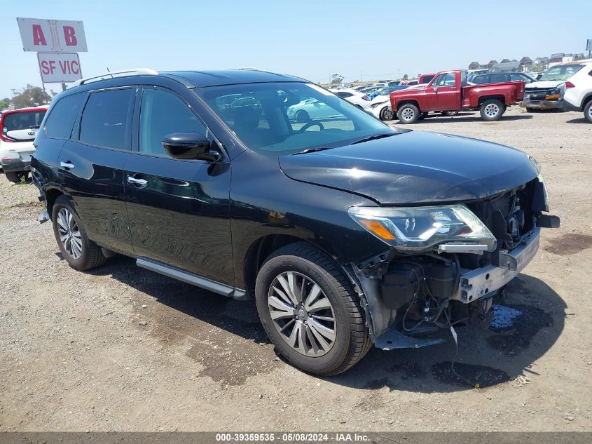 2018 Nissan Pathfinder Sv VIN: 5N1DR2MN1JC605679 Lot: 39359535