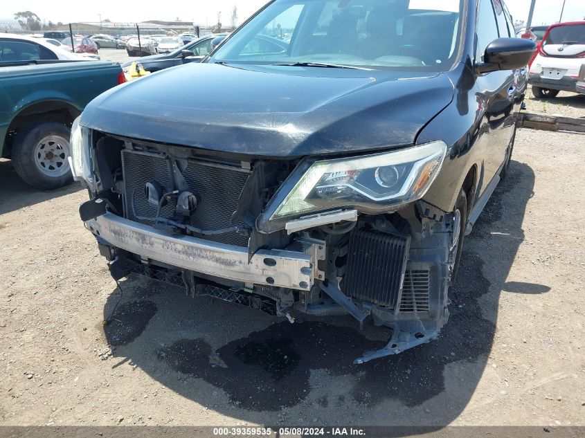 2018 Nissan Pathfinder Sv VIN: 5N1DR2MN1JC605679 Lot: 39359535