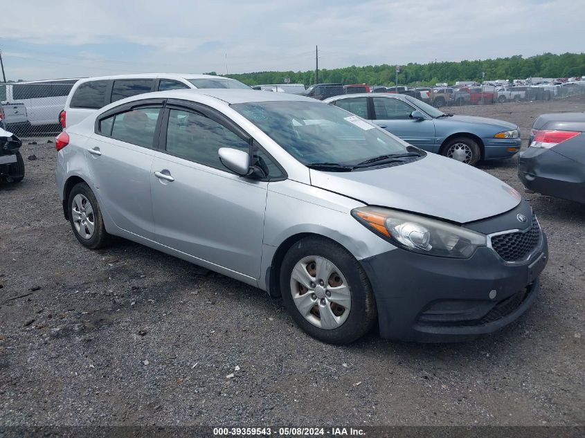 2015 Kia Forte Lx VIN: KNAFK4A64F5371850 Lot: 39359543