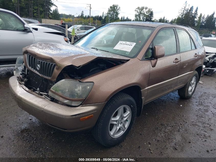 1999 Lexus Rx 300 VIN: JT6HF10U1X0049798 Lot: 39359549