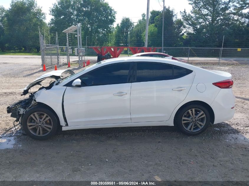 2018 Hyundai Elantra Sel VIN: 5NPD84LF2JH319597 Lot: 39359551