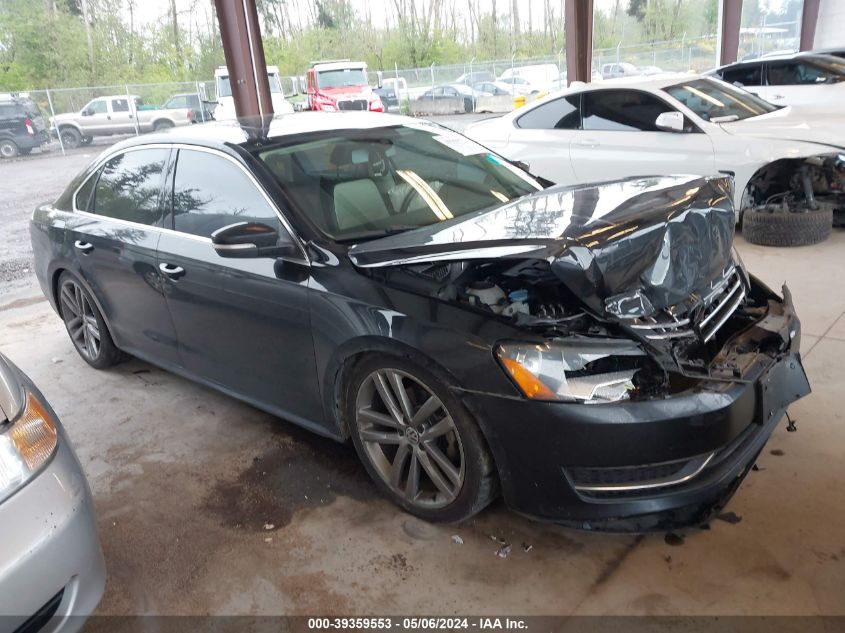 2015 VOLKSWAGEN PASSAT 2.0L TDI SE - 1VWBV7A33FC059561