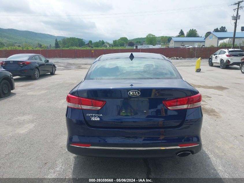 2018 Kia Optima Lx VIN: 5XXGT4L32JG260483 Lot: 39359568