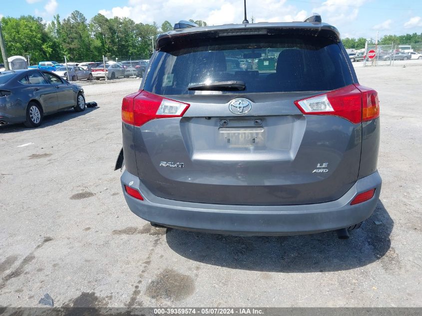 2013 Toyota Rav4 Le VIN: JTMBFREV5D5012153 Lot: 39359574