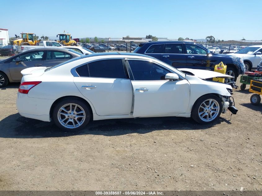 2011 Nissan Maxima 3.5 Sv VIN: 1N4AA5AP2BC845899 Lot: 39359587