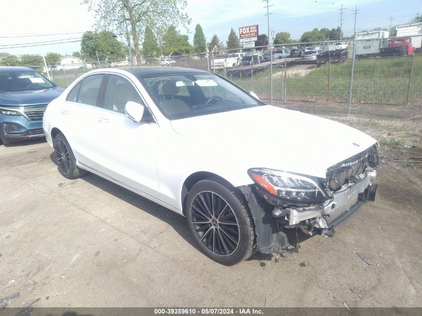 2019 Mercedes-Benz C 300 4Matic VIN: 55SWF8EB3KU300457 Lot: 39359610