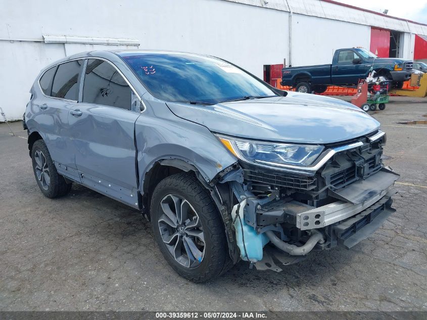 2022 HONDA CR-V AWD EX-L - 2HKRW2H82NH607216