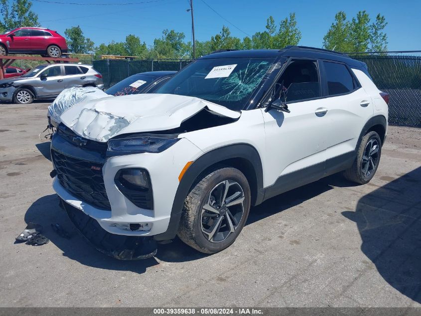 2023 Chevrolet Trailblazer Fwd Rs VIN: KL79MTSL6PB121843 Lot: 39359638