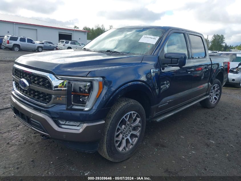 2022 Ford F-150 King Ranch VIN: 1FTFW1EDXNFC15710 Lot: 39359646