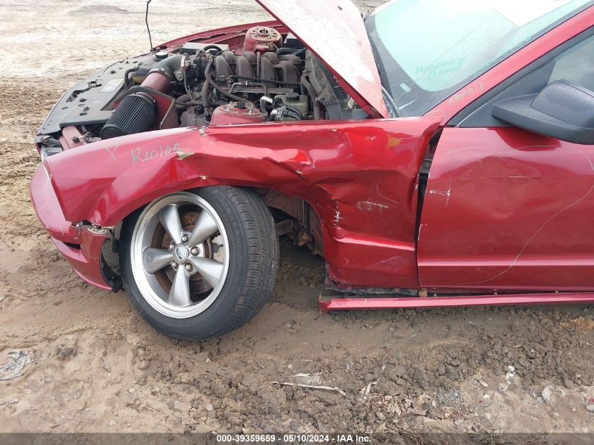 2006 Ford Mustang Gt VIN: 1ZVFT82H765262982 Lot: 39359659