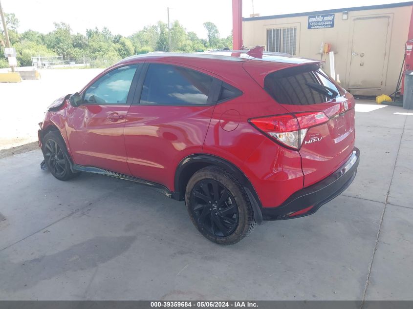 2022 Honda Hr-V 2Wd Sport VIN: 3CZRU5H19NM742241 Lot: 39359684