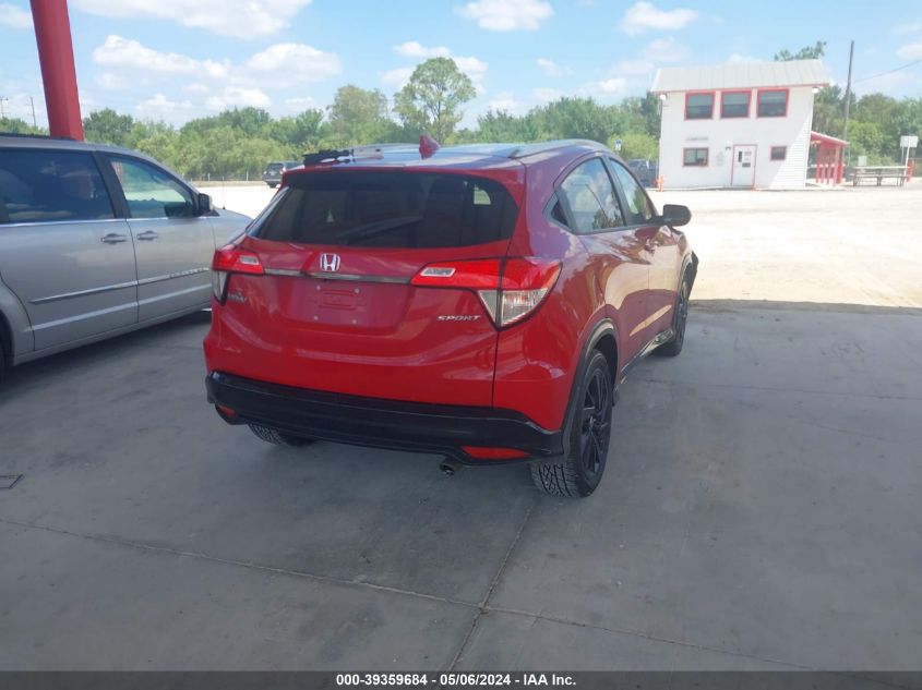 2022 Honda Hr-V 2Wd Sport VIN: 3CZRU5H19NM742241 Lot: 39359684