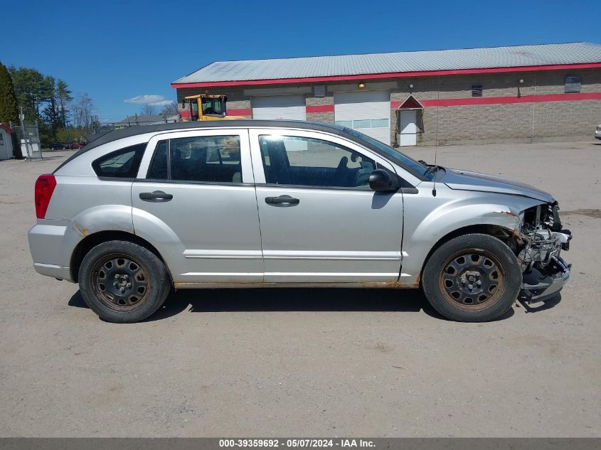 1B3HB48BX7D318951 2007 Dodge Caliber Sxt