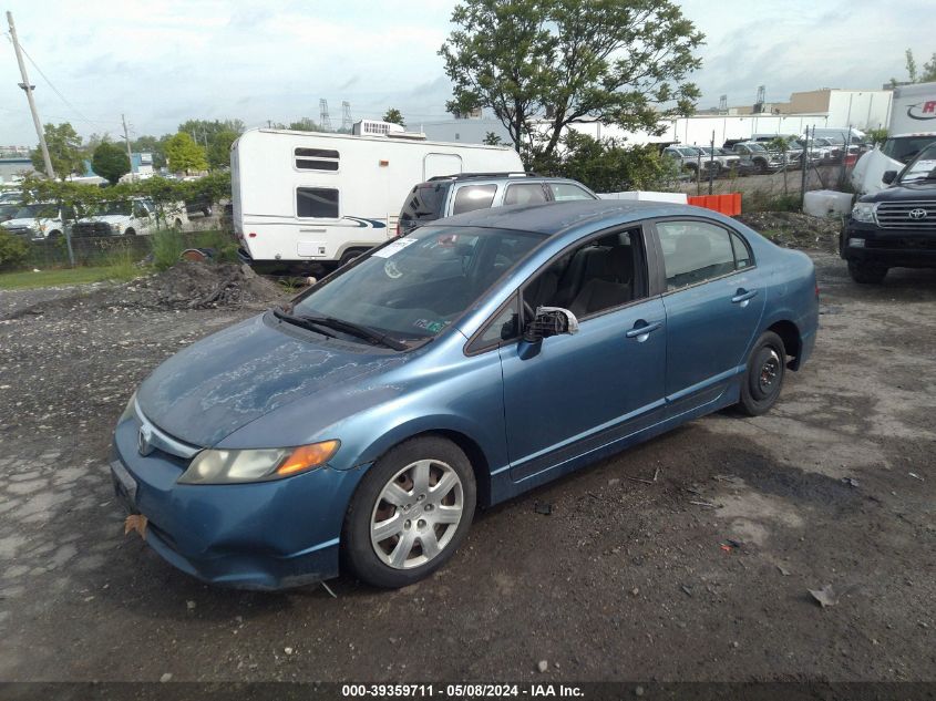 2006 Honda Civic Lx VIN: 2HGFA16586H504088 Lot: 39359711