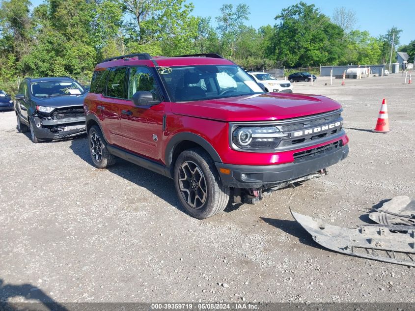 2021 Ford Bronco Sport Big Bend VIN: 3FMCR9B69MRA36537 Lot: 39359719