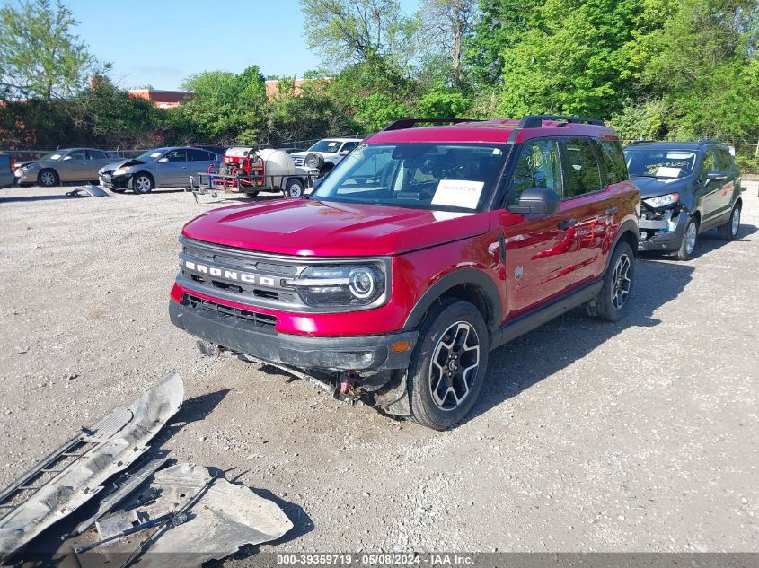 2021 Ford Bronco Sport Big Bend VIN: 3FMCR9B69MRA36537 Lot: 39359719