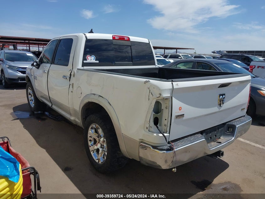 VIN 1C6RR6NG9JS229571 2018 RAM 1500 LARAMIE  4X2 "57" BOX