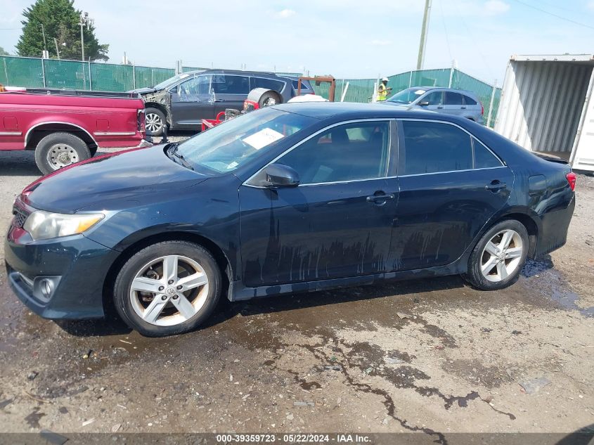 2013 Toyota Camry L/Le/Se/Xle VIN: 4T1BF1FK7DU259441 Lot: 39359723